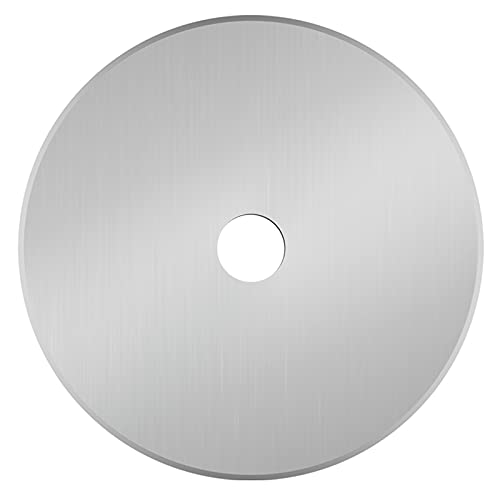 60mm Rotary Cutter Blades 5-Pack Replacement Blades Fits Fiskars, OLFA,Martelli,Dremel,Truecut,DAFA for Quilting Scrapbooking Sewing Arts & Crafts Sharp and Durable Cutter Blade (silver) - color: Silver (60mm 5pcs)