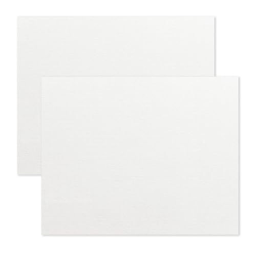 KINGART 848-2 Stretched White Canvas for Painting, 48 x 60 Inch, Pack of 2 - size: 48 x 60 Inch