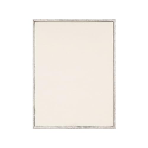 PIXY CANVAS Value Pack of 8x10 Stretched Canvas 1-1/2 (1.5) inch deep and Floater Frame for Your Paintings/Artwork/Wall Art/Wall Decor (Distressed White, 8 x 10 inch, Portrait) - color: Distressed White, size: 8 x 10 inch