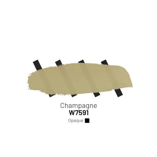 Kamenskaya Acrylic Inks for Artists - 'Champagne' Acrylic Ink, 3.38 Fl Oz (100 ml) | Highly Concentrated, Multifunctional Liquid Acrylic Paint - color: Champagne