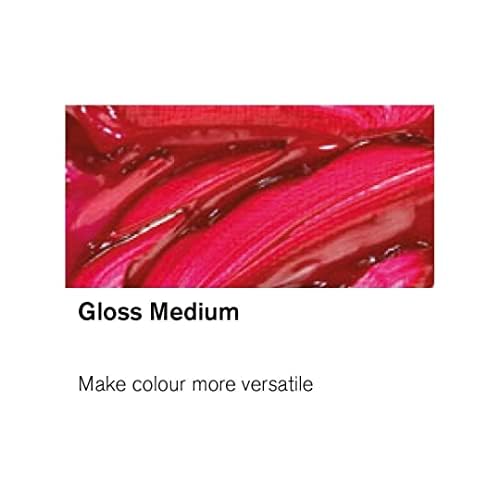 Winsor & Newton Professional Acrylic Medium, Gloss Medium, 250ml | Extends acrylic paint while increasing gloss and maintaining color intensity for smooth, even application. - color: Gloss Medium, style: 250ml (8.5-oz)