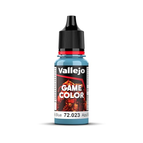 Vallejo Game Color Electric Blue Paint, 17ml - color: Electric Blue