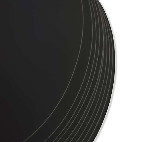 Et Cetera Papers EVO Synthetic Circles 10” – Tear Resistant Matte Black Recyclable Paper for Alcohol Ink – Reusable Flexible - Forgiving - Many Inks Wipe Off Clean for Easy Reuse - 10 Sheets - color: Black, size: 10 Inch Circle