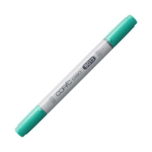 Copic Markers BG13 Ciao with Replaceable Nib, Mint Green - color: Mint Green