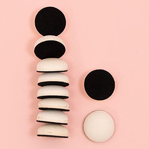Craftelier - Replacement Round Foam Pads of 30 mm Diameter for Applying and Mixing Inks for Scrapbooking and Other Craft Projects | Compatible with Ink Blending Tool - size: Replacement Foam Refills of 30 mm