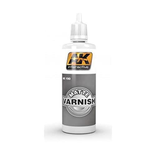 AK Interactive Matte Acrylic Varnish (60mL Bottle)