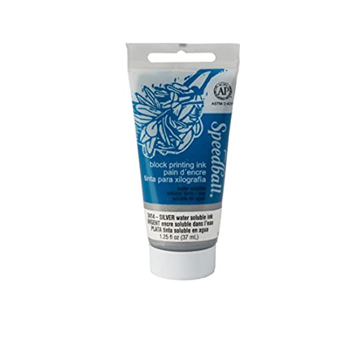 Part 2 | Block Printing Ink, 1.25oz. (Silver) - color: Silver