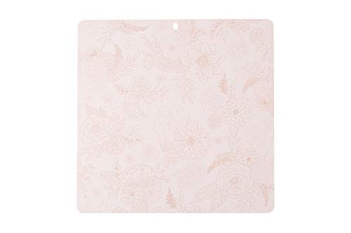 Cricut Self Healing Cutting Mat - Mat for use with TrueControl Knife, Rotary Cutter, Craft Knife, Xacto Knife - 12" x 12", Decorative, 2X Healing, Extra-Thick Cricut Cutting Mat, Rose - color: Rose, size: 14"L x 14"W