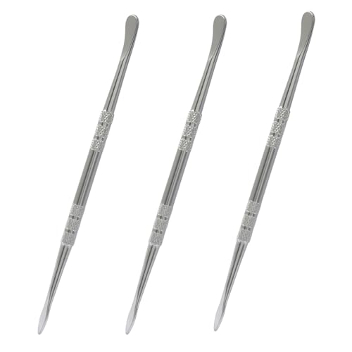 OSVJE Stainless Steel Wax Carving Tools, Silver, 3 Pack - color: Silver