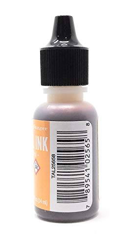 Ranger Adirondack Alcohol Ink, Peach Bellini Alcohol - color: Peach Bellini Alcohol, size: 0.5 fl oz