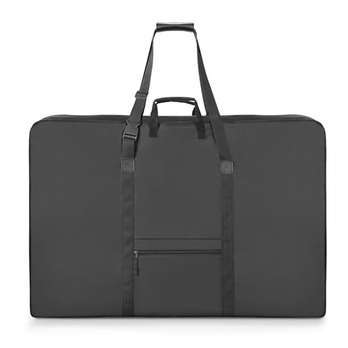 Premium Art Portfolio Case - 32" x 42" - Soft Sided - Foldable - Waterproof & Tear Resistant - Artwork, Photography, Sketch, LCD, Monitor, Solar Panel - Shoulder Straps & Handles - size: 32 x 42