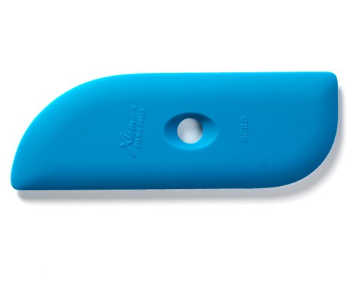 Xiem Tools Firm Silicone Clay Rib for Ceramics and Pottery (SCR8-B-10208) - size: SCR8-B-10208