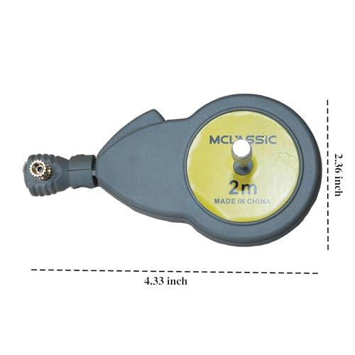 Rotape Tape Compass Woodworking, Compass Geometry Tool with 10 Pencil Leads, Drafting Compass for Drawing Circles and Lines