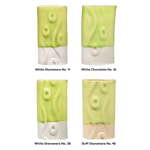 AMACO Celadon High Fire Gloss Glaze, 16 oz. (473 mL), C-41 Pear | Transparent, Mixable Mid-High Fire Cone 5-6 (C) Liquid Ceramic Pottery Glaze for Bisque - color: C-41 Pear