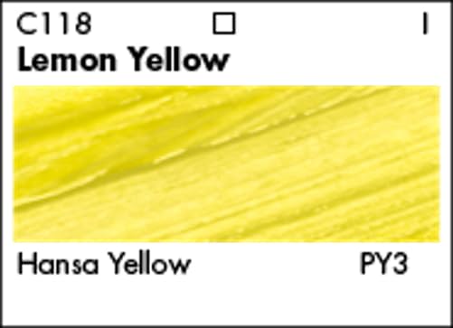 Grumbacher Academy Acrylic Paint, Gloss, 90ml/3 oz Metal Tube, Lemon Yellow - color: Lemon Yellow
