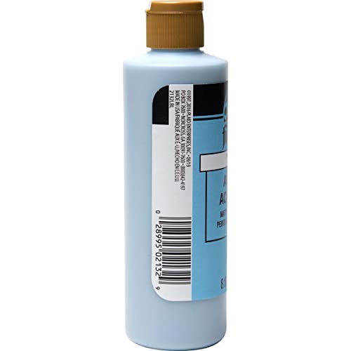 FolkArt Matte Acrylic Craft Paint, 8 oz, Blue Belle - color: Blue Belle, size: 8 Fl Oz (Pack of 1)