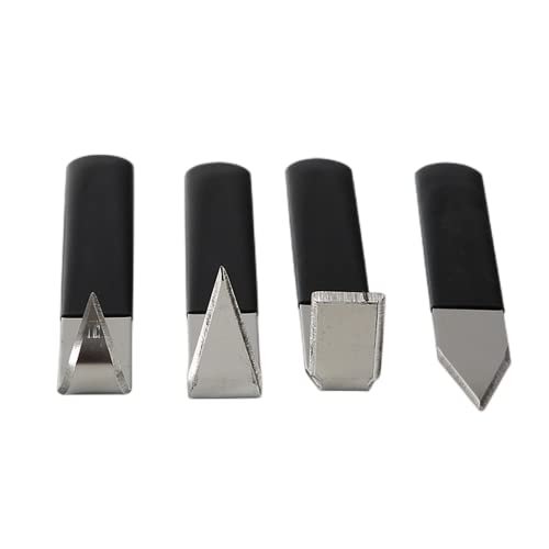 4 Pcs Metal Clay Carving Knife,Clay Art Craft Sculpture | ceramic tool set for clay pottery,sculpture,modeling