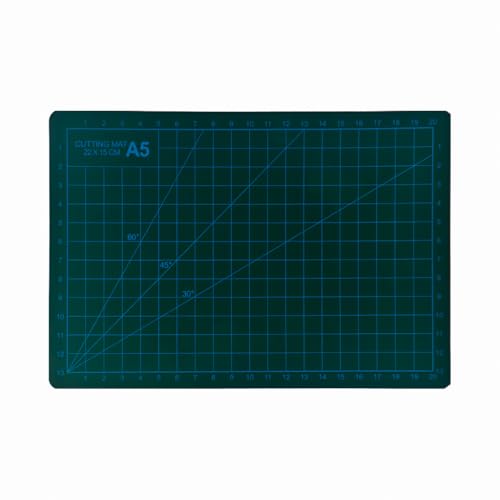 A5 Self-Healing Cutting Mat - 5.7" x 8.3" - Versatile Craft Board for Precision Cutting & Easy Measurement - Ideal for Sewing, Quilting, Scrapbooking & Arts - size: 8.3"L x 5.7"W