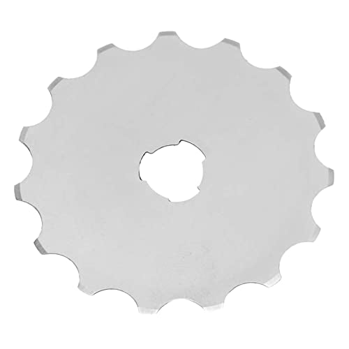 RotaryCutter Blade, 5pcs 45mm Crochet EdgeRotary Cutter Blade With High Wear For Cutting Crafts And Artwork Of Fabric Paper Ect