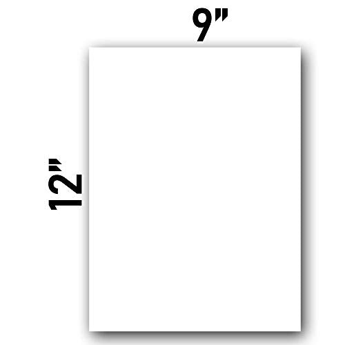NARA Alcohol Ink Paper | Black | 12 inches x 9 inches (12”x9”) | 350 microns/360 GSM | Medium+ Paper | 10 Sheets | Paper for Alcohol Ink Art Painting | 100% Stain-Free - color: Black_Rectangle_Paper Sheets_03