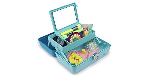 Caboodles On-the-go Girl - Forever Fun Cosmetic Organizer, Make-up & Accessory Case, Turquoise Over Sky, 1 count (CAB56264B) - color: Turquoise Over Sky