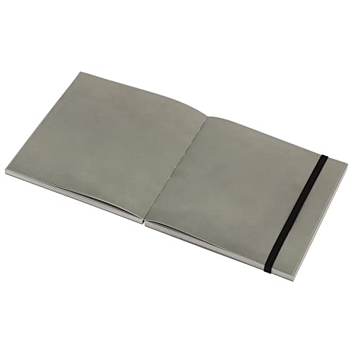 SoHo Urban Artist Brick Sketchbook Journals for Sketching, Drawing, Colored Pencils, Graphite, and More - Grey 5.5"x5.5" (100 GSM, 80 Sheets) - color: Grey, size: 5.5 x 5.5in