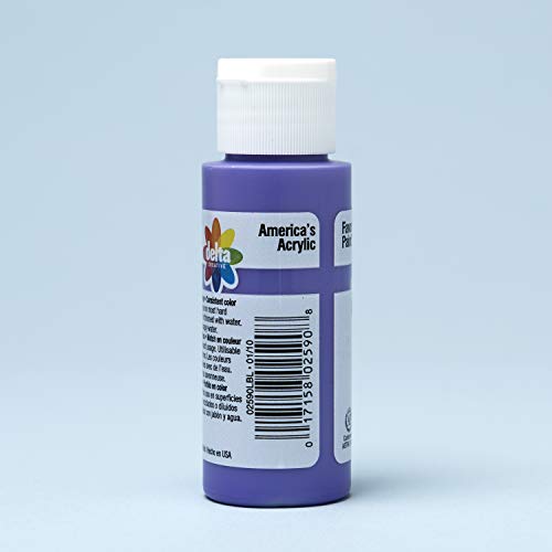Delta Creative 18 Ceramcoat Acrylic Paint Set, 2 oz, Top Colors - color: Top Colors