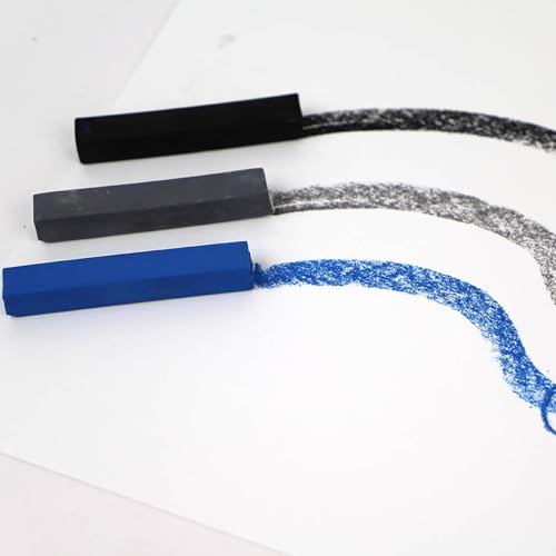 Pro Art Artist Pastels Square 12pc Basic Colors, Soft Pastels, Pastels for Artists, Soft for Artists, Chalk Pastels, Pastel Crayons, Pastel Chalk, Art Supplies