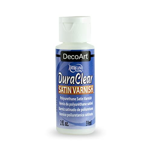 DecoArt Americana DuraClear Varnishes, 2-Ounce, Satin - color: Clear Satin, size: 2 fluid ounces