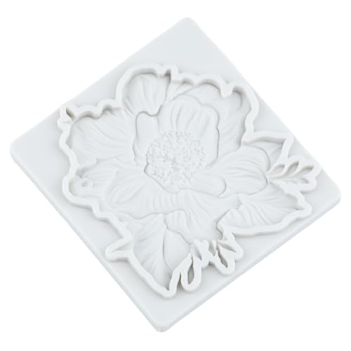 Peony Flower Polymer Clay Mold Flower Silicone Molds - color: Style Z