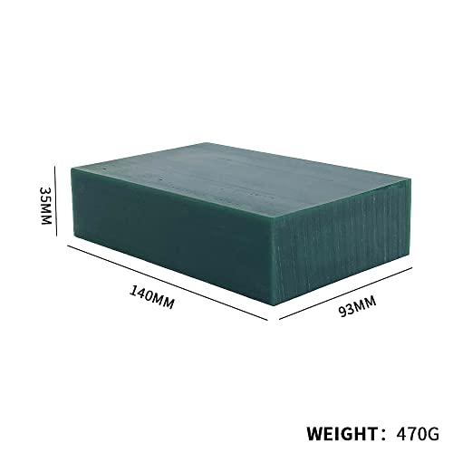 Carving Wax Block Lost Wax Casting Jewelry Molding Tool Mold Sculpting 1 Pound (Green Wax Block) - color: Green Wax Block