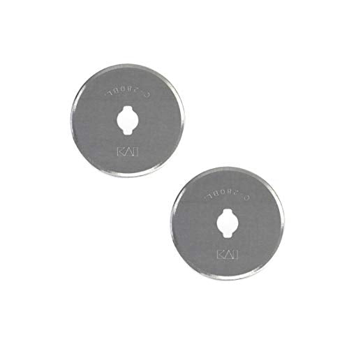 Omnigrid 28mm Refills, 2, Tungsten-Carbon Steel Rotary Blades, 28 mm, 2-Pack, Silver, 2 Count, (2046) - size: 28 mm, 2-Pack