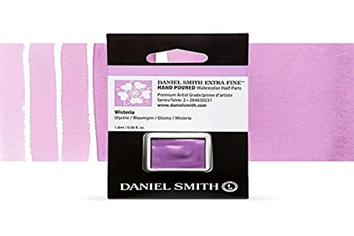 DANIEL SMITH Extra Fine Watercolor Half Pan Wisteria (284650231) - color: Wisteria