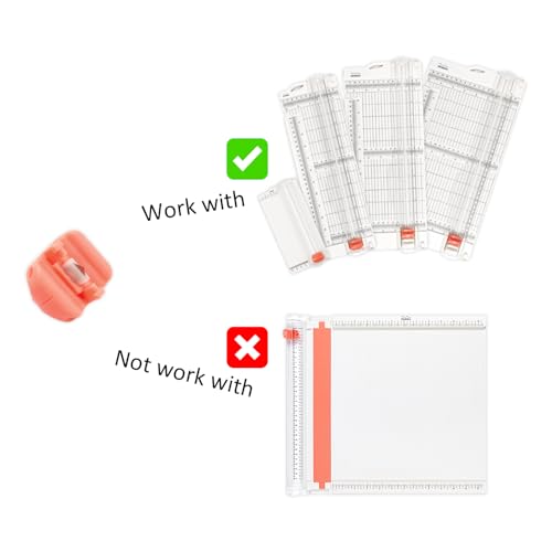 BiraBira Replacemerment Blades, 4 Cuttings for Coupons Craft Paper Photo