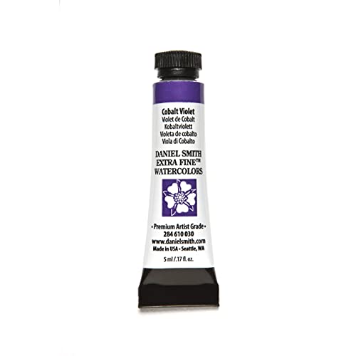 Daniel Smith Extra Fine Watercolor Paint, 5ml Tube, Cobalt Violet, 284610030 - color: Cobalt Violet