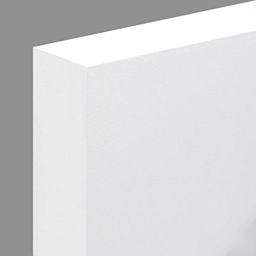 Ampersand Artist Panel Primed Smooth Surface for Painting and Mixed-Media, 1.5 Inch Depth, 5X7 Inch (PWP150507) - color: 1.5 Inch Depth, size: 5X7