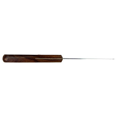 HTS 316M8 8" Medium Wood Handle Stainless Steel Palette Knife - size: 316M8 8" Medium