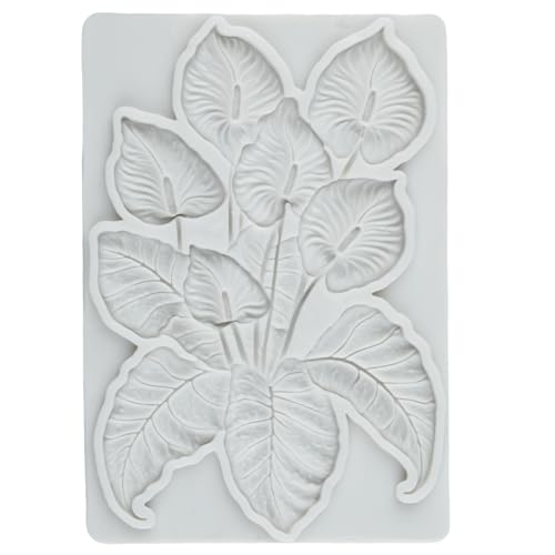 Leaf Polymer Clay Molds Monstera Leaf Silicone Mold - color: Style N