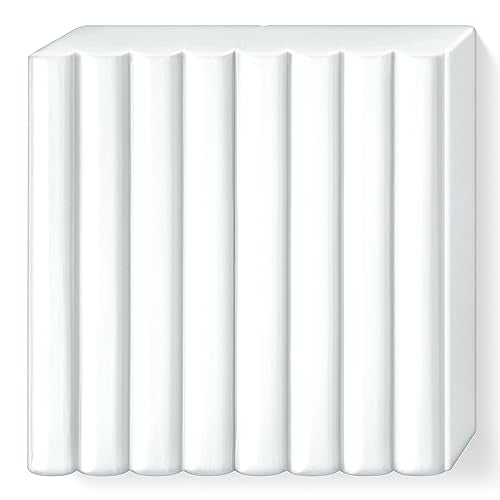 STAEDTLER FIMO 8020 0 Fimo Soft Modelling Clay, 57 g, White - color: White, size: 57 g (Pack of 1)