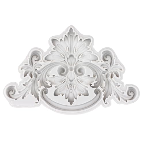 Baroque Style Curlicue Silicone Molds Scroll Lace Polymer Clay Mold | DIY Craft Epoxy Resin Casting Polymer Clay Tools Crafts Air Dry Jewelry Making - color: Style N