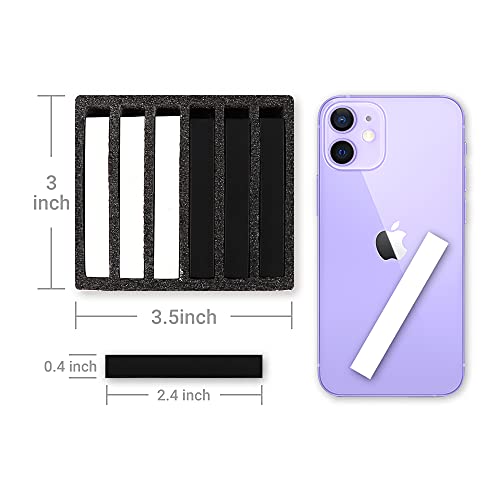 HA SHI Soft Chalk Pastels for Adult Artists, 3 Black + 3 White Sticks - color: Black & White (6 Sticks)