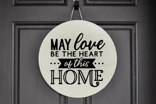 DGAGA Bless This Home Silk Screen Stencils - Family Reusable Self Adhesive Love Mesh Transfers & Welcome Stencils for Painting on Wood, Fabric, Cup - Home Decor - color: Bless this home stencils