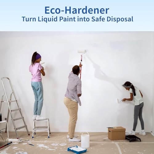 Paint Hardener for Disposal for Water-based Paint, Pack of 2 - size: 70 Ounce (Pack of 1)