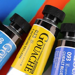 ShinHan Professional Designer Gouache 15ml Tube 6 Colors Set - PRIMARY COLOR