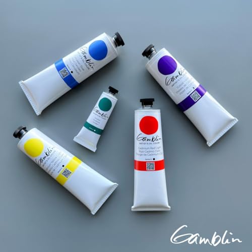 Gamblin Artist Oil Paint Set For Professionals - SEASCAPE SET - 37ml Tubes