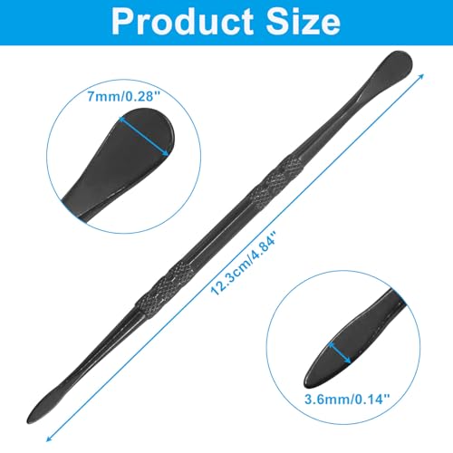 OSVJE Stainless Steel Wax Carving Tools, Black, 3 Pack - color: Black