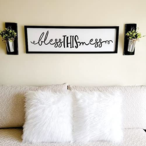 Word Stencils for Painting on Wood Sign Canvas Fabric, Reusable Welcome Farmhouse Burning Inspirational Art Craft Paint Stencil for Shirt Family Furniture Wall Card Making (20 Home)