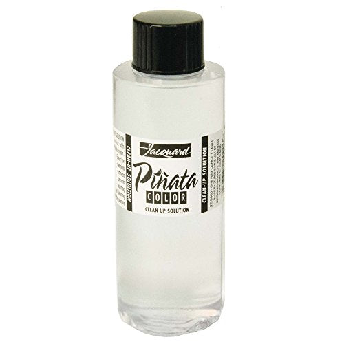 Pinata Alcohol Ink Clean-Up Solution by Jaquard, Use to Clean Up Spills of Jacquard Pinata Alcohol Inks (Sold Separately), 4 Fluid Ounces