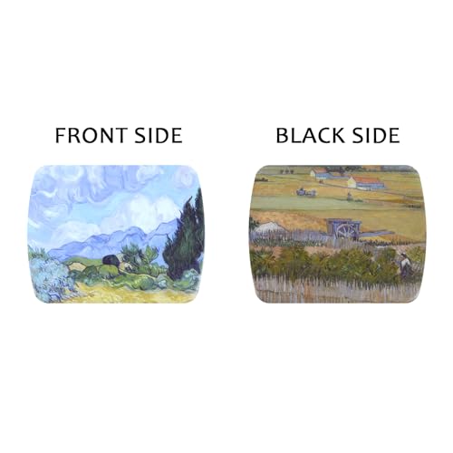Portable Travel Watercolor Palette, Mini Metal Tin Box,12-Well Empty Tins - color: Outdoor Painting Set-wheat Field