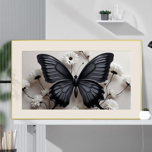 HeeBenor 5D Butterfly Large Diamond Painting Kits for Adults, 27.5" X15.7" - color: Butterfly 058